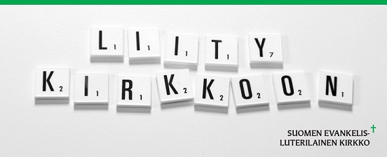 Liity kirkkoon.
